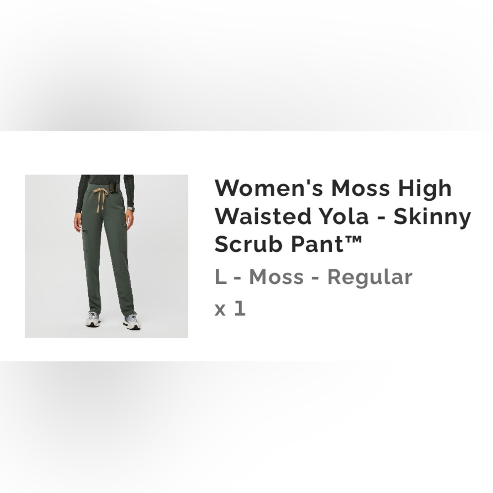 FIGS High Waisted Yola Pants